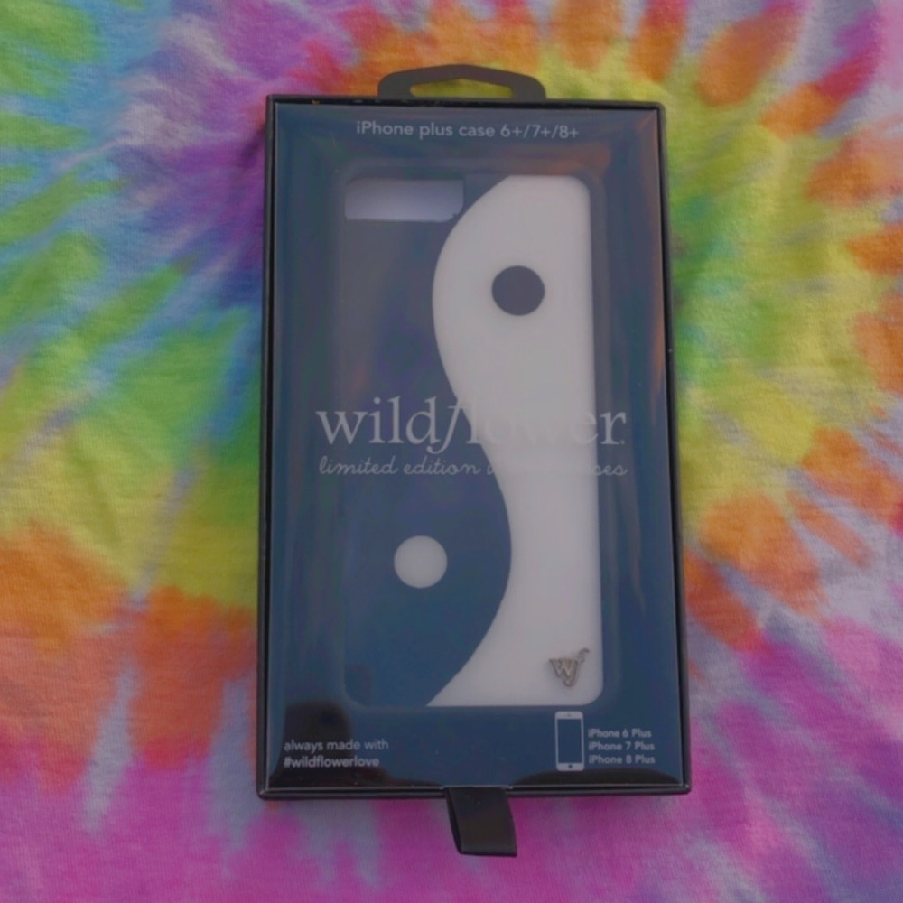Wild flower case! for iPhone 6+,7+,8+